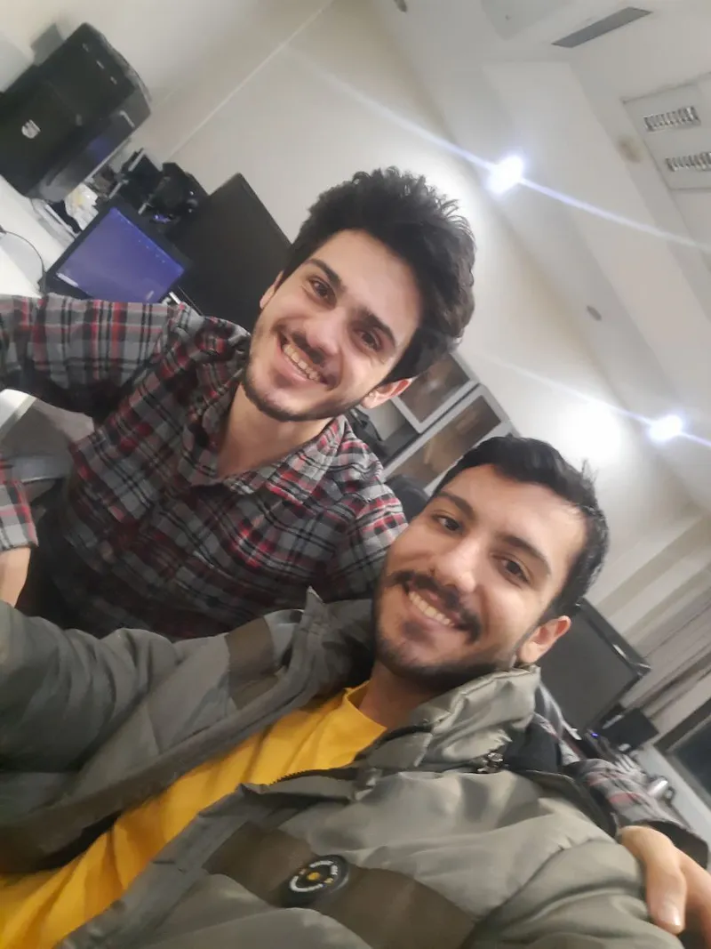 With Mohammad Osolian